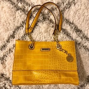 Anne Klein Yellow Purse